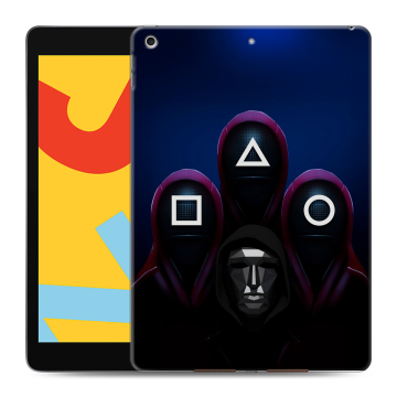 Силиконовый чехол на Ipad 10.2 (2019) с принтом Игра Кальмара Силиконовый чехол на Ipad 10.2 (2019) с принтом Игра Кальмара