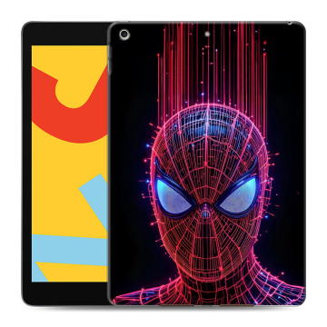 Силиконовый чехол на Ipad 10.2 (2019) с принтом Spiderman Человек паук Силиконовый чехол на Ipad 10.2 (2019) с принтом Spiderman Человек паук