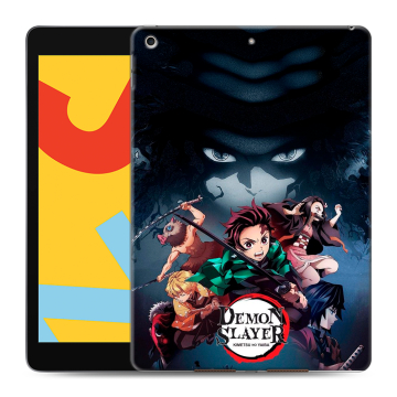 Силиконовый чехол на Ipad 10.2 (2019) с принтом Demon Slayer Клинок рассекающий демонов