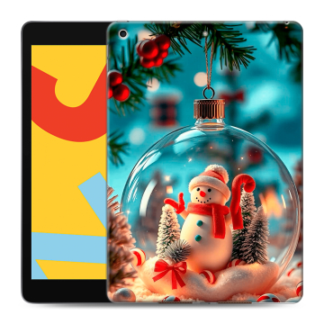 Силиконовый чехол на Ipad 10.2 (2019) с принтом Новый год Силиконовый чехол на Ipad 10.2 (2019) с принтом Новый год