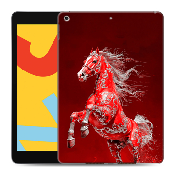 Силиконовый чехол на Ipad 10.2 (2019) с принтом Новый год Силиконовый чехол на Ipad 10.2 (2019) с принтом Новый год