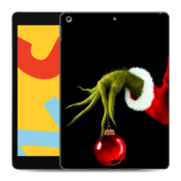 Силиконовый чехол на Ipad 10.2 (2019) с принтом Новый год Гринч Силиконовый чехол на Ipad 10.2 (2019) с принтом Новый год Гринч