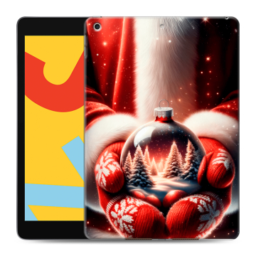 Силиконовый чехол на Ipad 10.2 (2019) с принтом Новый год Силиконовый чехол на Ipad 10.2 (2019) с принтом Новый год