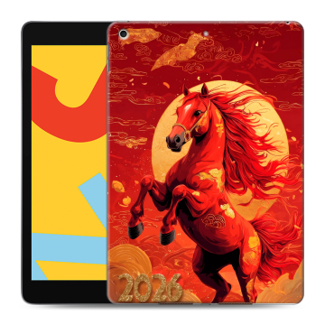 Силиконовый чехол на Ipad 10.2 (2019) с принтом Новый год Силиконовый чехол на Ipad 10.2 (2019) с принтом Новый год