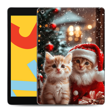Силиконовый чехол на Ipad 10.2 (2019) с принтом Новый год Силиконовый чехол на Ipad 10.2 (2019) с принтом Новый год