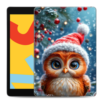 Силиконовый чехол на Ipad 10.2 (2019) с принтом Новый год Силиконовый чехол на Ipad 10.2 (2019) с принтом Новый год