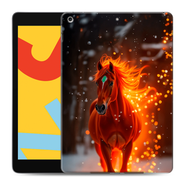 Силиконовый чехол на Ipad 10.2 (2019) с принтом Новый год Силиконовый чехол на Ipad 10.2 (2019) с принтом Новый год