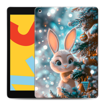 Силиконовый чехол на Ipad 10.2 (2019) с принтом Новый год Силиконовый чехол на Ipad 10.2 (2019) с принтом Новый год