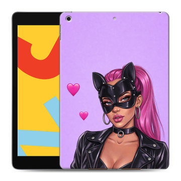Силиконовый чехол на Ipad 10.2 (2019) с принтом женский Силиконовый чехол на Ipad 10.2 (2019) с принтом женский