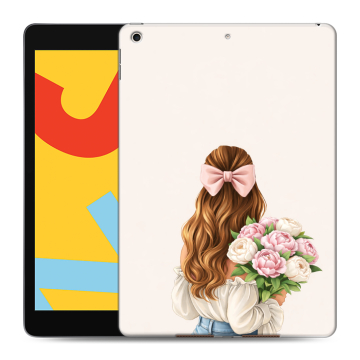Силиконовый чехол на Ipad 10.2 (2019) с принтом женский Силиконовый чехол на Ipad 10.2 (2019) с принтом женский