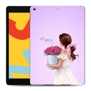 Силиконовый чехол на Ipad 10.2 (2019) с принтом женский Силиконовый чехол на Ipad 10.2 (2019) с принтом женский
