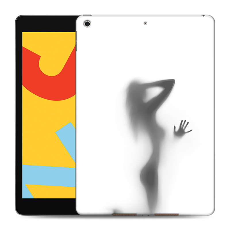 Силиконовый чехол на Ipad 10.2 (2019) с принтом Силуэт Силиконовый чехол на Ipad 10.2 (2019) с принтом Силуэт