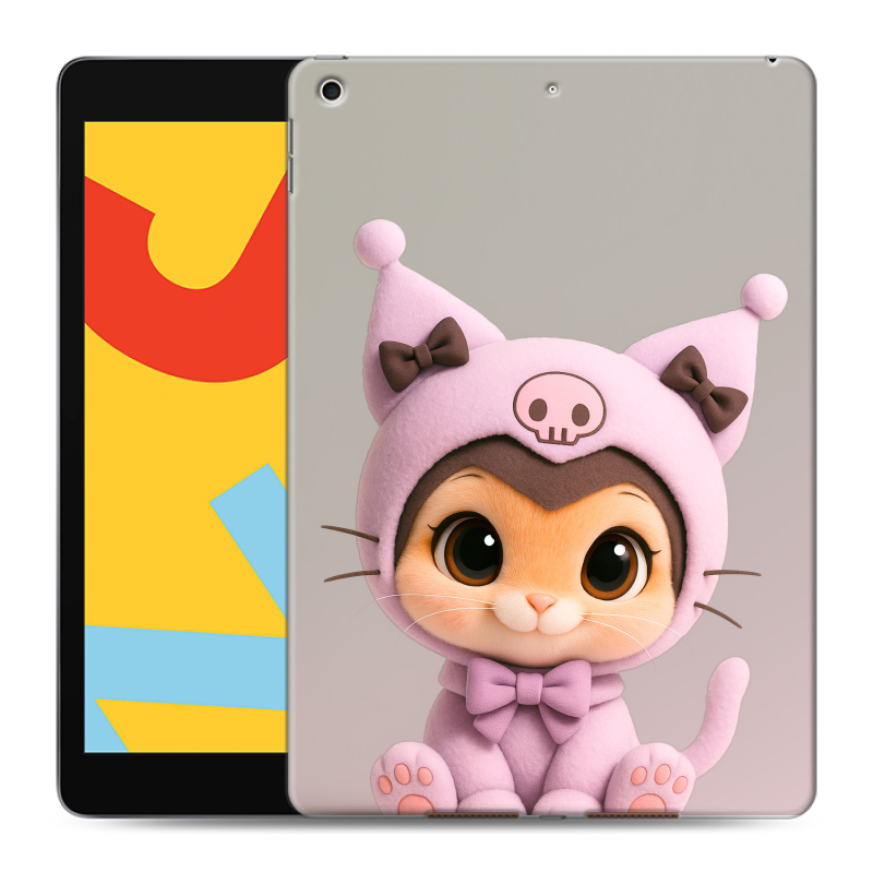 Силиконовый чехол на Ipad 10.2 (2019) с принтом Куроми Kuromi Силиконовый чехол на Ipad 10.2 (2019) с принтом Куроми Kuromi