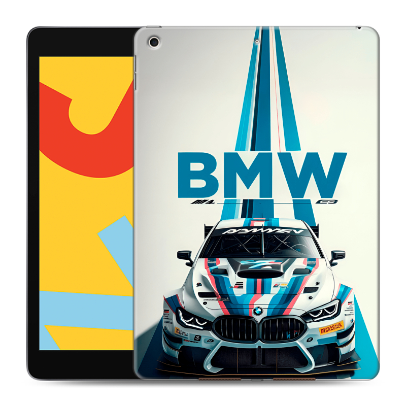 Силиконовый чехол на Ipad 10.2 (2019) с принтом БМВ BMW Силиконовый чехол на Ipad 10.2 (2019) с принтом БМВ BMW
