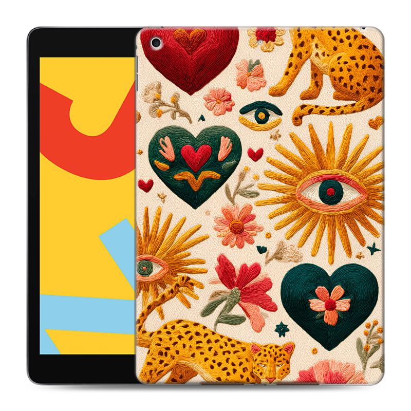 Силиконовый чехол на Ipad 10.2 (2019) с принтом Модный принт Силиконовый чехол на Ipad 10.2 (2019) с принтом Модный принт