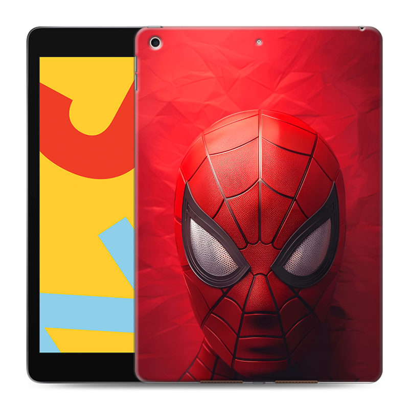 Силиконовый чехол на Ipad 10.2 (2019) с принтом Spiderman Человек паук Силиконовый чехол на Ipad 10.2 (2019) с принтом Spiderman Человек паук