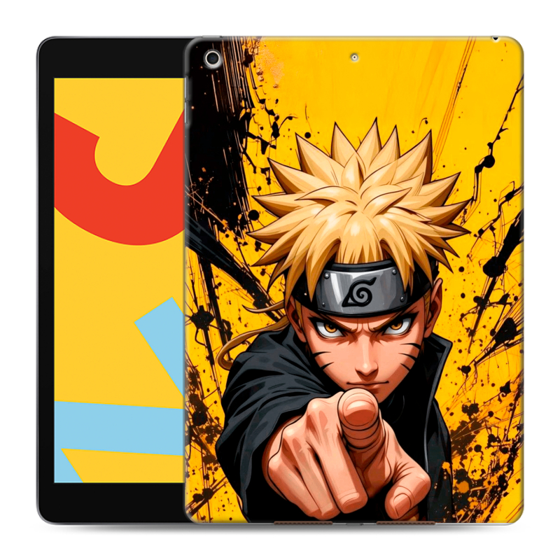 Силиконовый чехол на планшета Ipad 10.2 (2019) с принтом Naruto Наруто Силиконовый чехол на планшета Ipad 10.2 (2019) с принтом Naruto Наруто