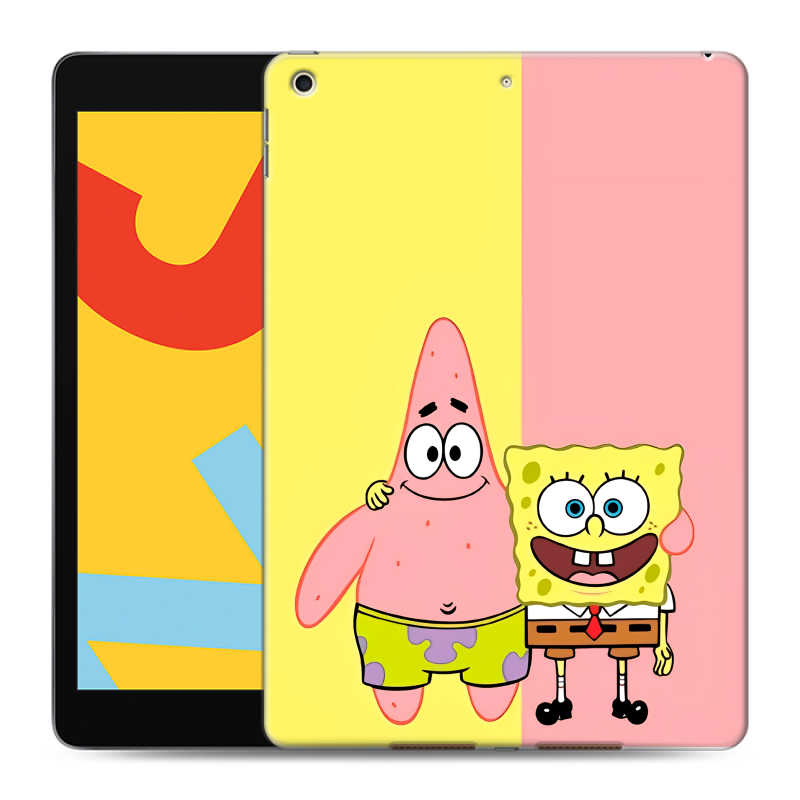 Силиконовый чехол на планшета Ipad 10.2 (2019) с принтом Спанч боб Спанчбоб Силиконовый чехол на планшета Ipad 10.2 (2019) с принтом Спанч боб Спанчбоб