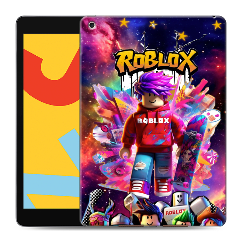 Силиконовый чехол на Ipad 10.2 (2019) с принтом Roblox Роблокс Силиконовый чехол на Ipad 10.2 (2019) с принтом Roblox Роблокс
