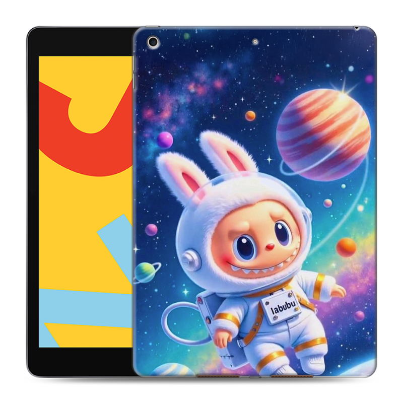 Силиконовый чехол на Ipad 10.2 (2019) с принтом Labubu Лабубу Силиконовый чехол на Ipad 10.2 (2019) с принтом Labubu Лабубу