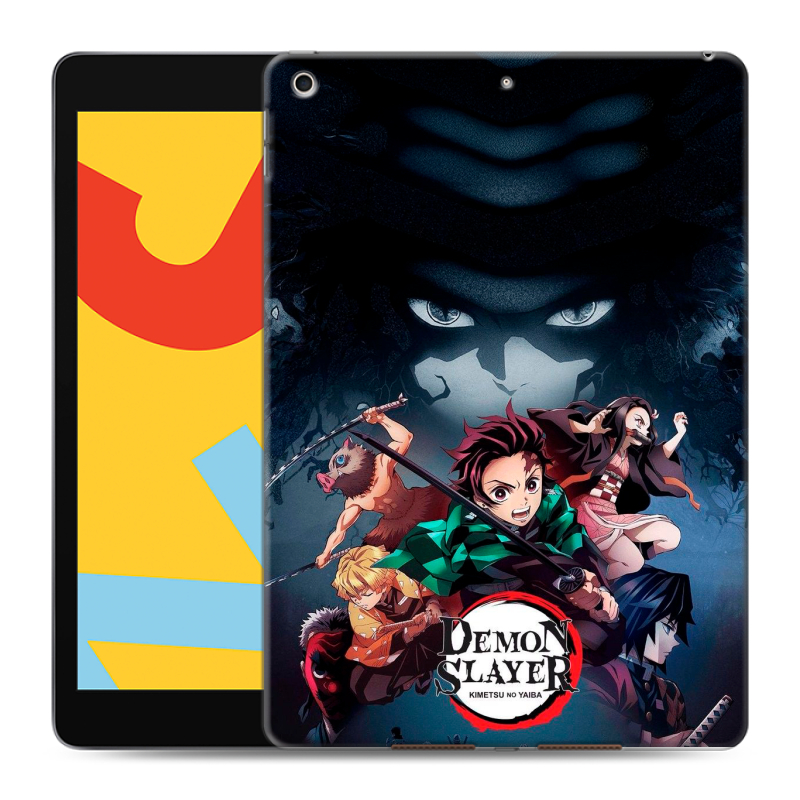 Силиконовый чехол на Ipad 10.2 (2019) с принтом Demon Slayer Клинок рассекающий демонов Силиконовый чехол на Ipad 10.2 (2019) с принтом Demon Slayer Клинок рассекающий демонов