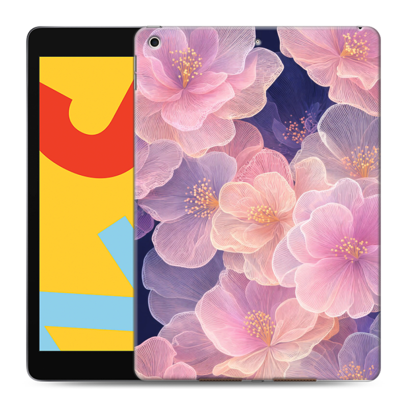 Силиконовый чехол на планшета Ipad 10.2 (2019) с принтом женский Силиконовый чехол на планшета Ipad 10.2 (2019) с принтом женский