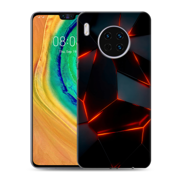 Силиконовый чехол на Huawei Mate 30 с принтом Яркие абстракции Силиконовый чехол на Huawei Mate 30 с принтом Яркие абстракции