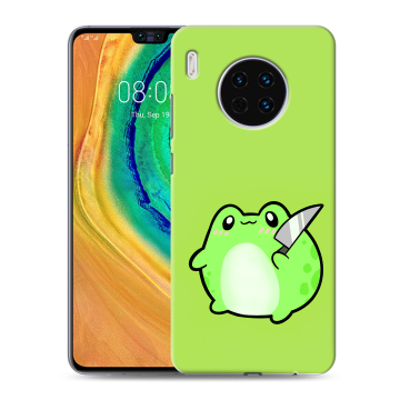 Силиконовый чехол на Huawei Mate 30 с принтом Лягушенок