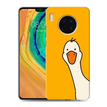 Силиконовый чехол на Huawei Mate 30 с принтом Утка
