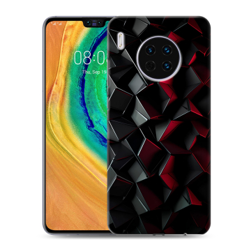 Силиконовый чехол на Huawei Mate 30 с принтом Абстракция Силиконовый чехол на Huawei Mate 30 с принтом Абстракция