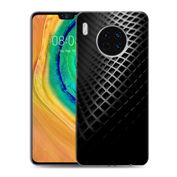 Силиконовый чехол на Huawei Mate 30 с принтом Текстура металла Силиконовый чехол на Huawei Mate 30 с принтом Текстура металла