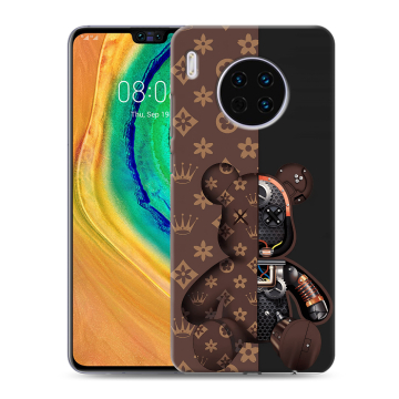 Силиконовый чехол на Huawei Mate 30 с принтом Луи робот