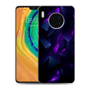 Силиконовый чехол на Huawei Mate 30 с принтом Абстракиция