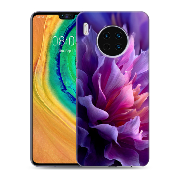 Силиконовый чехол на Huawei Mate 30 с принтом женский цветы Силиконовый чехол на Huawei Mate 30 с принтом женский цветы