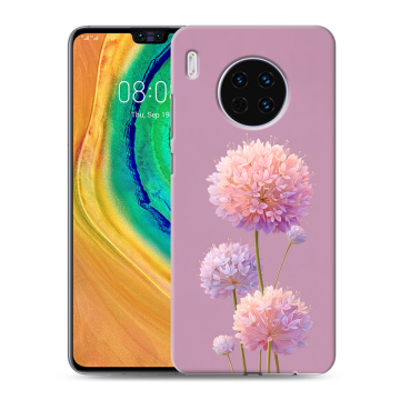 Силиконовый чехол на Huawei Mate 30 с принтом Цветы