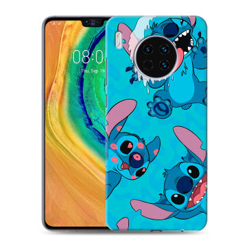 Силиконовый чехол на Huawei Mate 30 с принтом Лило и Стич