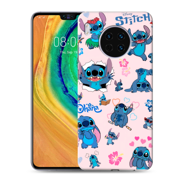 Силиконовый чехол на Huawei Mate 30 с принтом Лило и Стич Силиконовый чехол на Huawei Mate 30 с принтом Лило и Стич