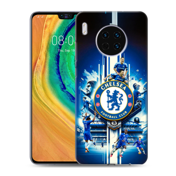 Силиконовый чехол на Huawei Mate 30 с принтом Chelsea Челси