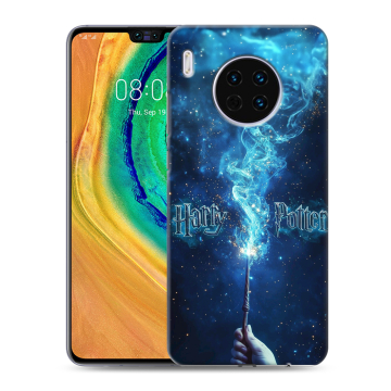 Силиконовый чехол на Huawei Mate 30 с принтом Harry Potter Гарри Поттер