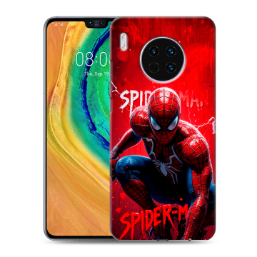 Силиконовый чехол на Huawei Mate 30 с принтом Spiderman Человек паук