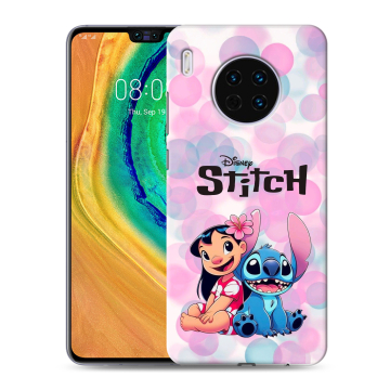 Силиконовый чехол на Huawei Mate 30 с принтом Лило и Стич