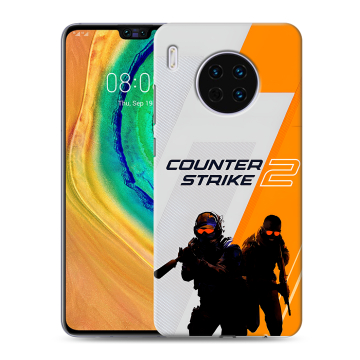 Силиконовый чехол на Huawei Mate 30 с принтом Counter Strike