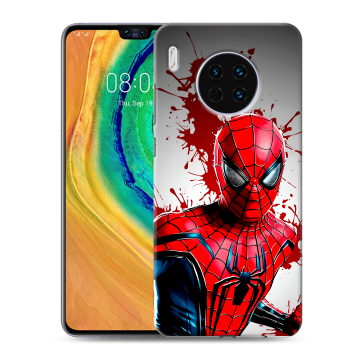 Силиконовый чехол на Huawei Mate 30 с принтом Spiderman Человек паук