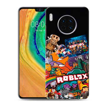 Силиконовый чехол на Huawei Mate 30 с принтом Roblox Роблокс Силиконовый чехол на Huawei Mate 30 с принтом Roblox Роблокс