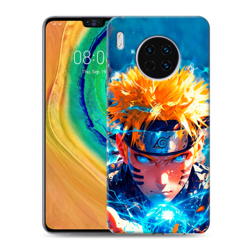 Силиконовый чехол на Huawei Mate 30 с принтом Аниме Наруто Naruto