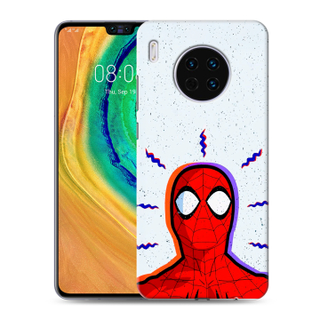 Силиконовый чехол на Huawei Mate 30 с принтом Spiderman Человек паук