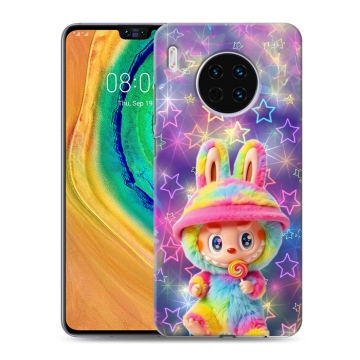 Силиконовый чехол на Huawei Mate 30 с принтом Labubu Лабубу Силиконовый чехол на Huawei Mate 30 с принтом Labubu Лабубу
