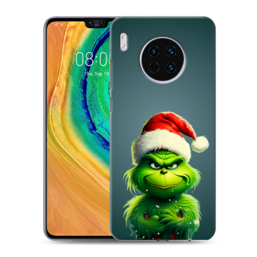Силиконовый чехол на Huawei Mate 30 с принтом Новый год