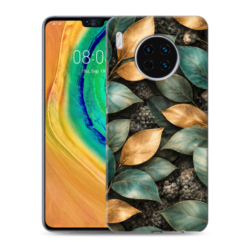 Силиконовый чехол на Huawei Mate 30 с принтом женский