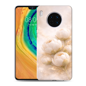 Силиконовый чехол на Huawei Mate 30 с принтом женский